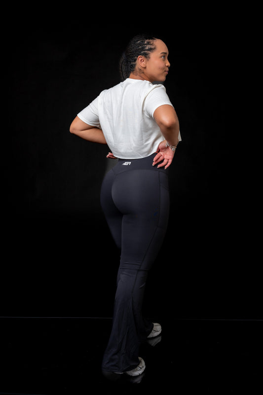 Aris Flare Black Legging