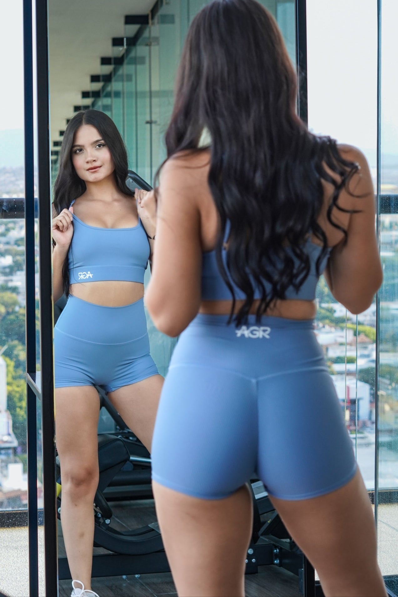 Vintage Short Aqua
