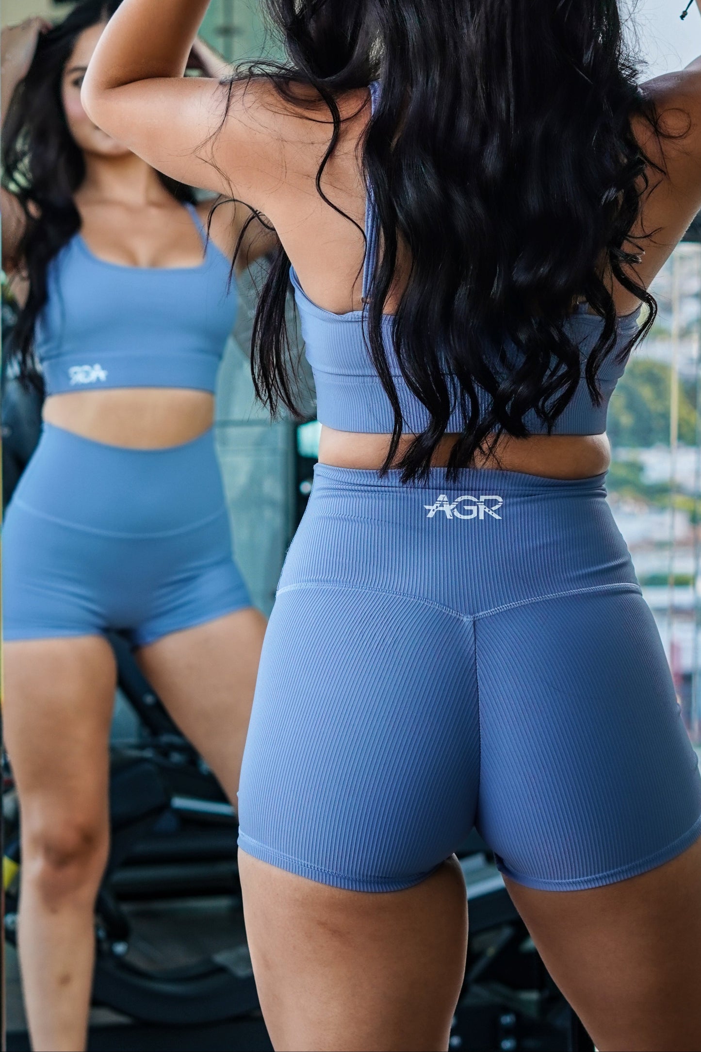 Vintage Short Aqua