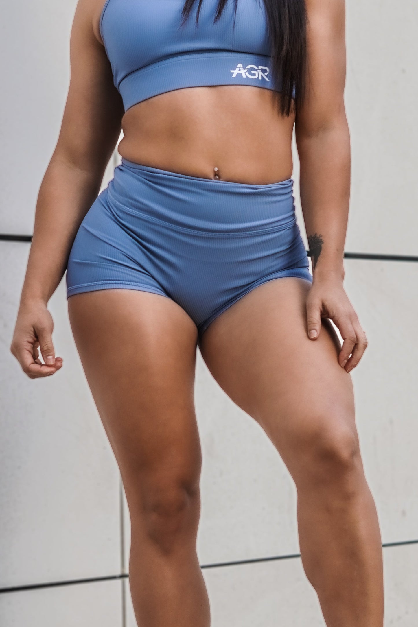 Vintage Short Aqua