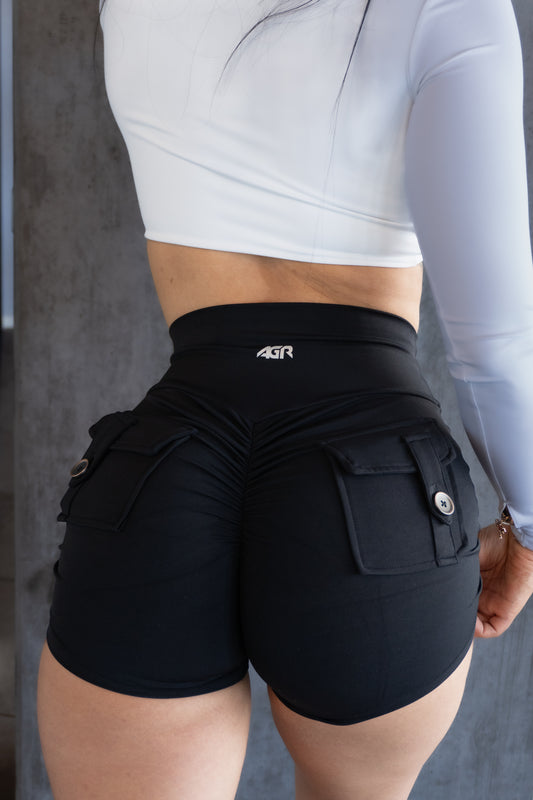 Arise Essential Black Short